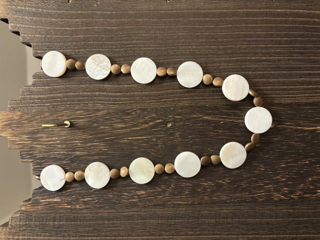Mother of Pearl & Copper Necklace
