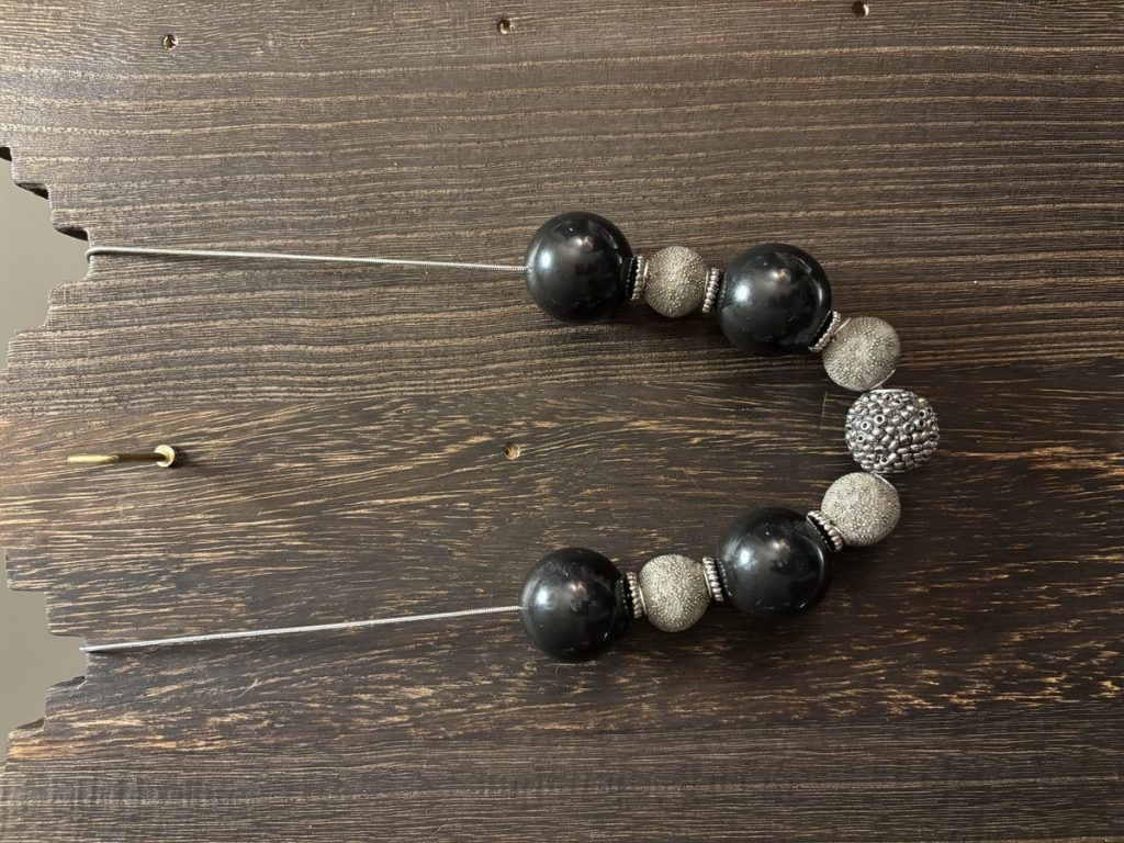 Upcycled Vintage & Chunky Bead Necklace