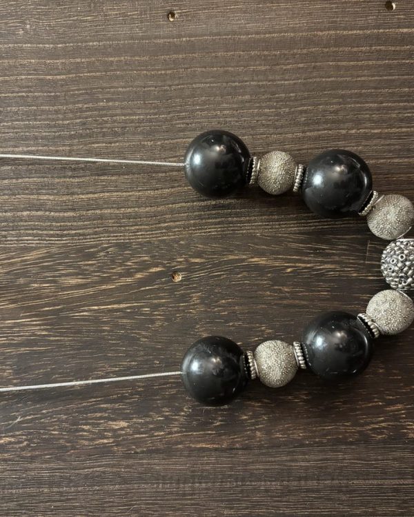 Upcycled Vintage & Chunky Bead Necklace